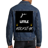 Go Little Rock Nostalgia Girl Men Denim Jacket | Artistshot