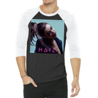 Hailee Steinfeld Haiz Album Cover Poster Hippie 3/4 Sleeve Shirt | Artistshot