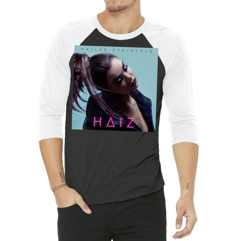 Hailee Steinfeld Haiz Album Cover Poster Hippie 3/4 Sleeve Shirt | Artistshot