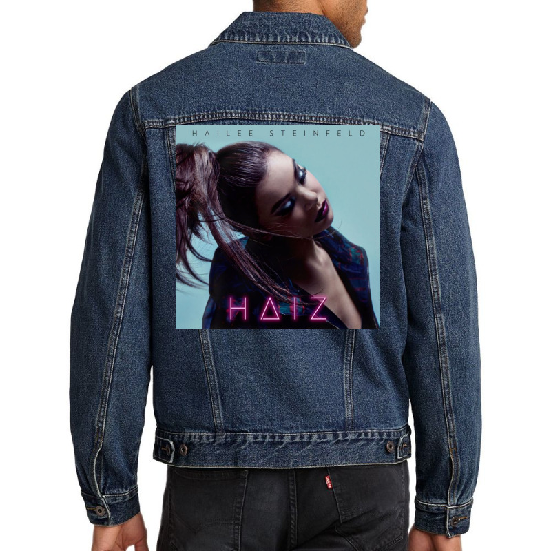 Hailee Steinfeld Haiz Album Cover Poster Hippie Men Denim Jacket | Artistshot