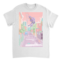 Pastel Neon Genesis Evangelion Poster Nostalgia Classic T-shirt | Artistshot