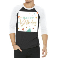 Happy Birthday  Summer Boy 3/4 Sleeve Shirt | Artistshot