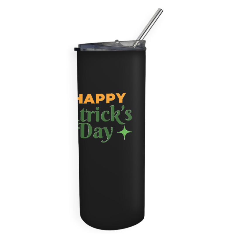 St Patricks Day T  Shirt Happy St Patricks Day T  Shirt Skinny Tumbler | Artistshot