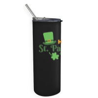 St Patricks Day T  Shirt Happy St Patricks Day T  Shirt Skinny Tumbler | Artistshot