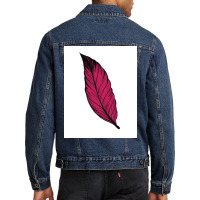 Kawaai Colorful Feather  Retro Men Denim Jacket | Artistshot