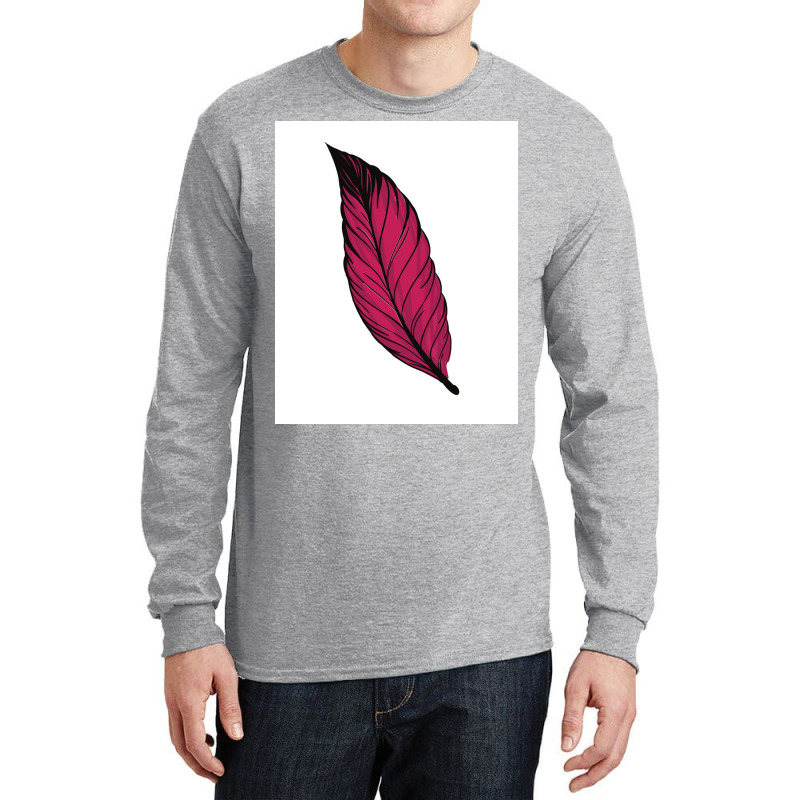 Kawaai Colorful Feather  Retro Long Sleeve Shirts | Artistshot