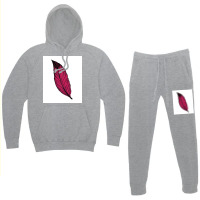 Kawaai Colorful Feather  Retro Hoodie & Jogger Set | Artistshot