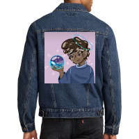 Nighttime Sea  Nostalgia Men Denim Jacket | Artistshot