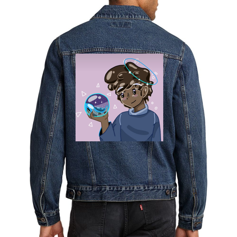 Nighttime Sea  Nostalgia Men Denim Jacket | Artistshot