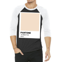 Pantone Ecru  Nature 3/4 Sleeve Shirt | Artistshot