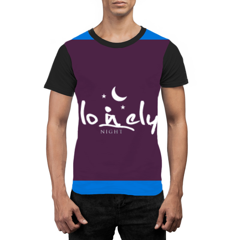 Lonely Night Peace  Green Graphic T-shirt by kojekslagod | Artistshot