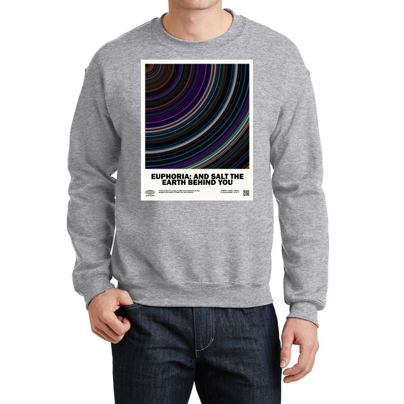 Minimaleuphoria And Salt The Earth Behind You Barcode Tv Show Poster 8 Crewneck Sweatshirt | Artistshot