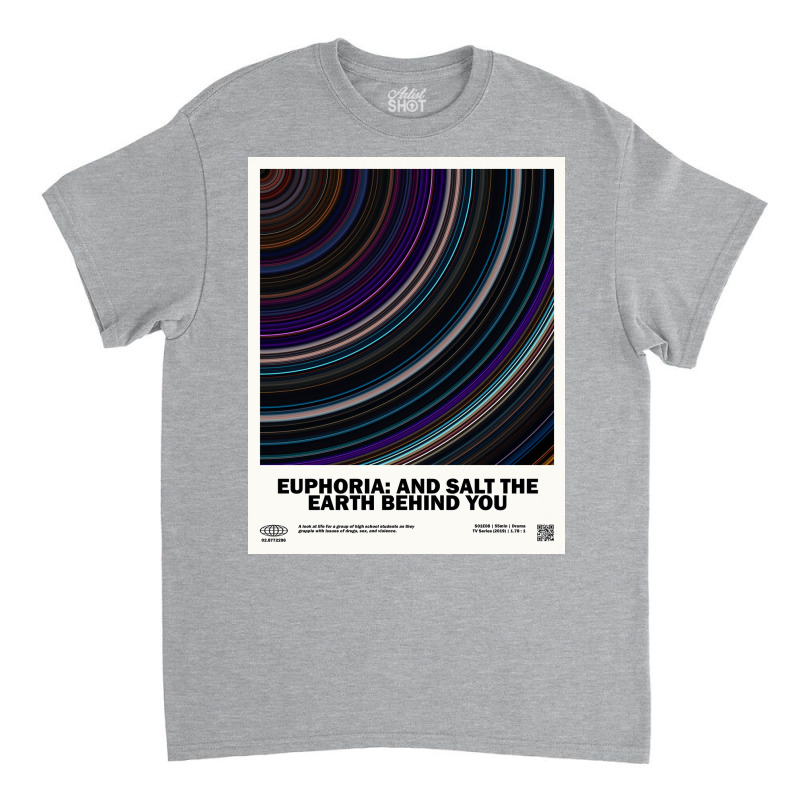 Minimaleuphoria And Salt The Earth Behind You Barcode Tv Show Poster 8 Classic T-shirt | Artistshot