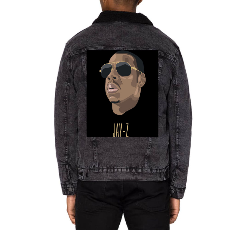 Picture Jay Art Z  70s Unisex Sherpa-lined Denim Jacket | Artistshot