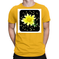 Pocket Yellow Flower  Stars T-shirt | Artistshot