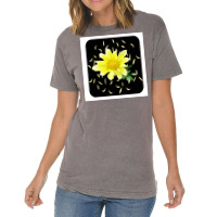 Pocket Yellow Flower  Stars Vintage T-shirt | Artistshot