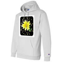 Pocket Yellow Flower  Stars Champion Hoodie | Artistshot