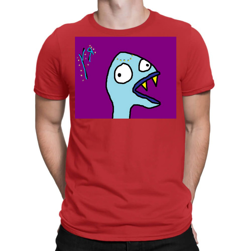 Quotfish Man Monsterquot By Richard F Yates Poster Travel T-shirt | Artistshot