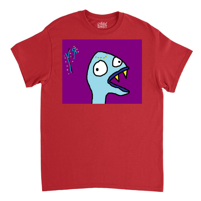 Quotfish Man Monsterquot By Richard F Yates Poster Travel Classic T-shirt | Artistshot