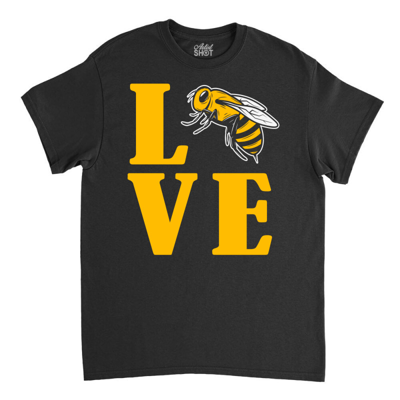 Love Bees Beekeeper Cute Bee Classic T-shirt | Artistshot