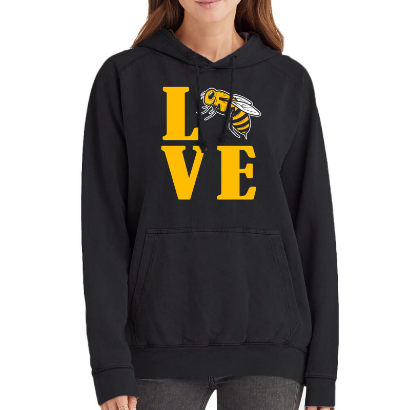 Love Bees Beekeeper Cute Bee Vintage Hoodie | Artistshot