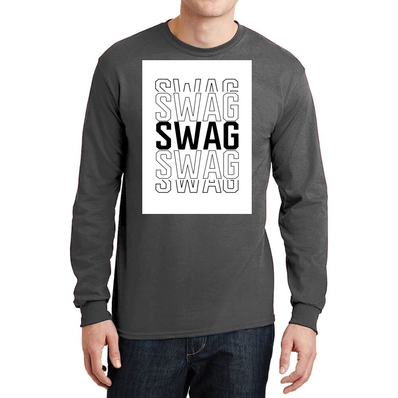 Swag  Cool Green Long Sleeve Shirts | Artistshot