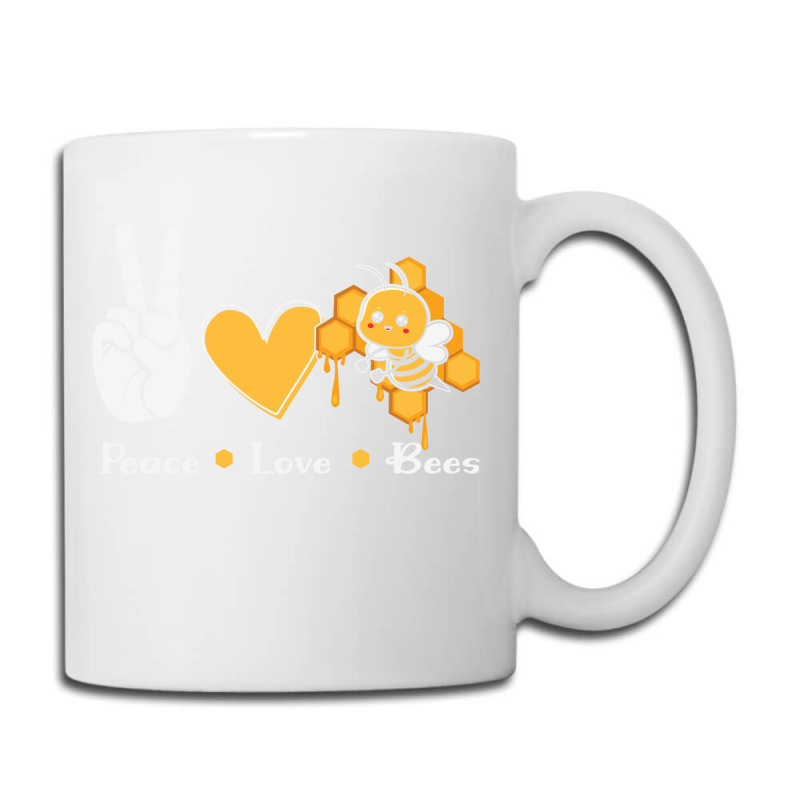 Peace Love Bees Coffee Mug | Artistshot