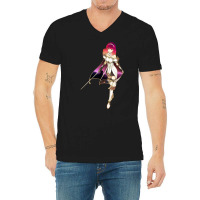 Celica (fire Emblem Echoes)    Space Aesthetic V-neck Tee | Artistshot