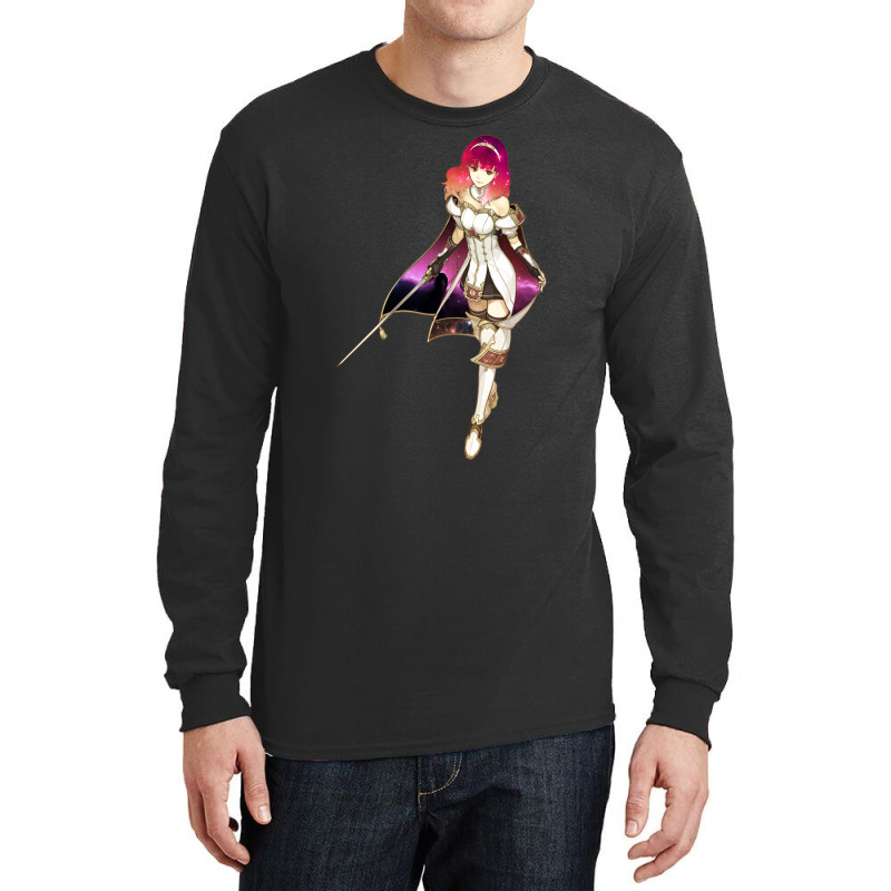 Celica (fire Emblem Echoes)    Space Aesthetic Long Sleeve Shirts by mannoakciu | Artistshot