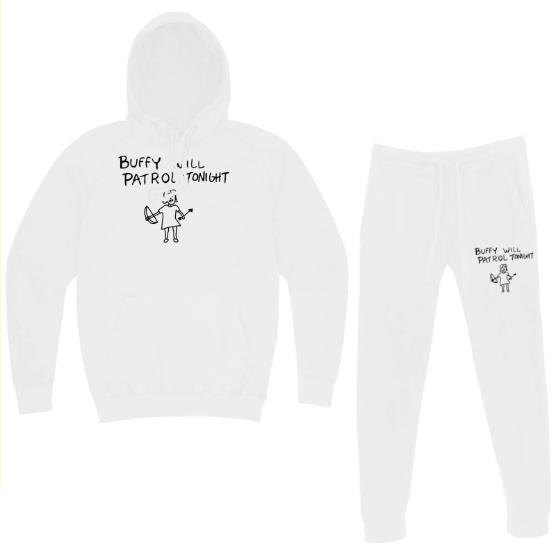 Buffy Will Patrol Tonight Hoodie & Jogger set by gajanbasqesu | Artistshot