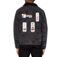 Celsius Bundle Unisex Sherpa-lined Denim Jacket | Artistshot