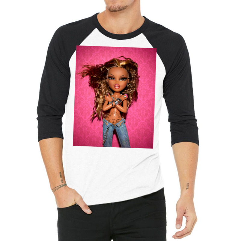 Bratz Notorious Kim Lil Kim 3/4 Sleeve Shirt by inggaerzoahg | Artistshot