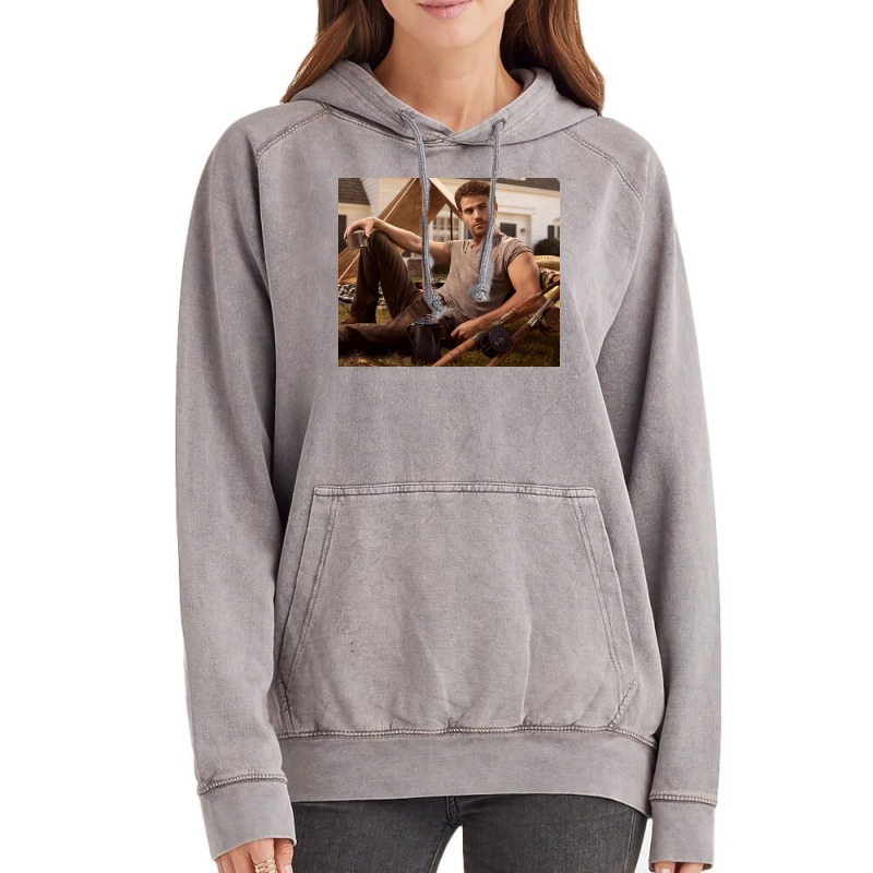 Paul Wesley Poster Cute Vintage Hoodie | Artistshot