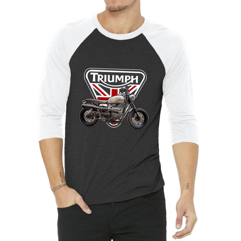 Traomph Motorcycles 3/4 Sleeve Shirt by nanamirza | Artistshot