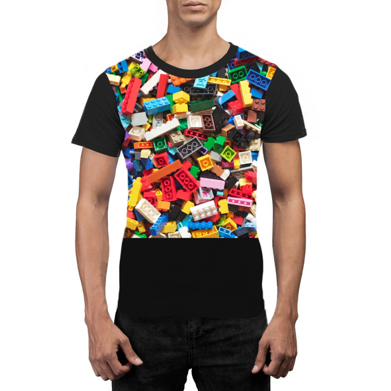 Building Blocks Graphic T-shirt by gajanbasqesu | Artistshot