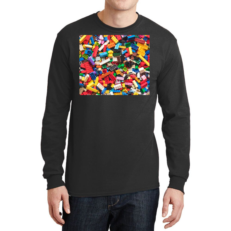 Building Blocks Long Sleeve Shirts by gajanbasqesu | Artistshot