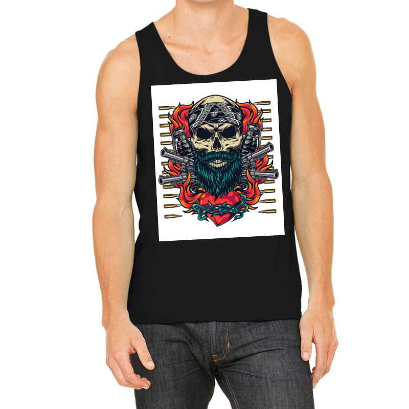 Vintage Anarchy Tattoo  Aesthetic Tank Top | Artistshot