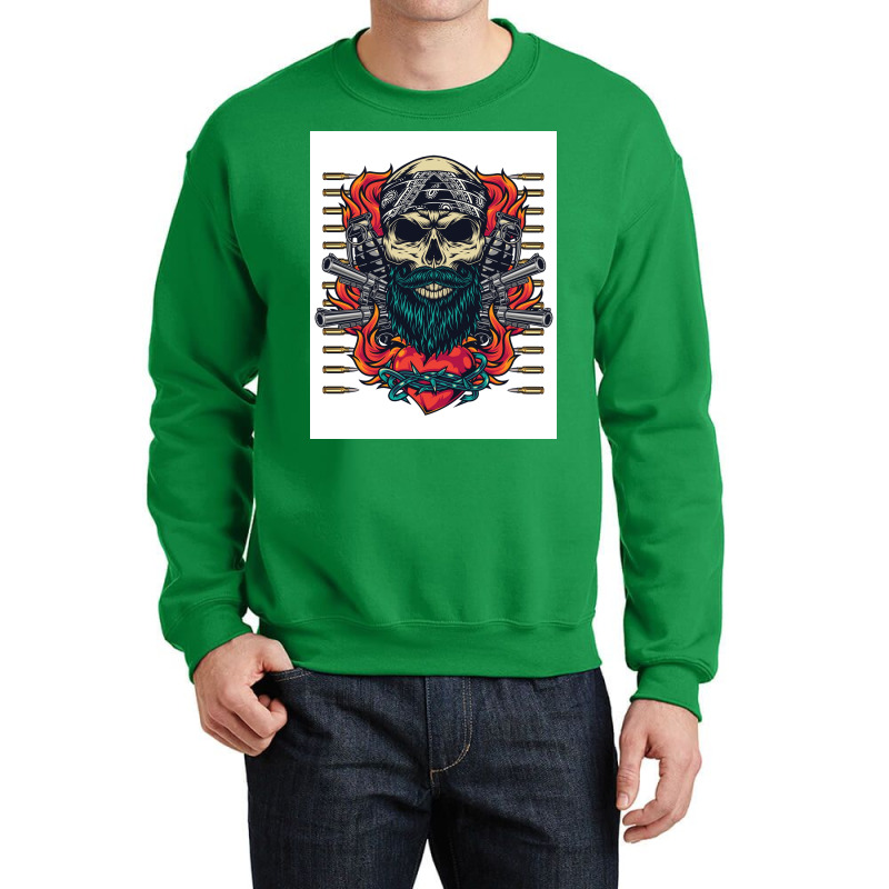 Vintage Anarchy Tattoo  Aesthetic Crewneck Sweatshirt | Artistshot