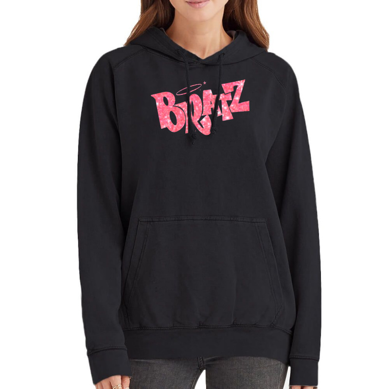 Bratz Pink Glitter Vintage Hoodie by inggaerzoahg | Artistshot