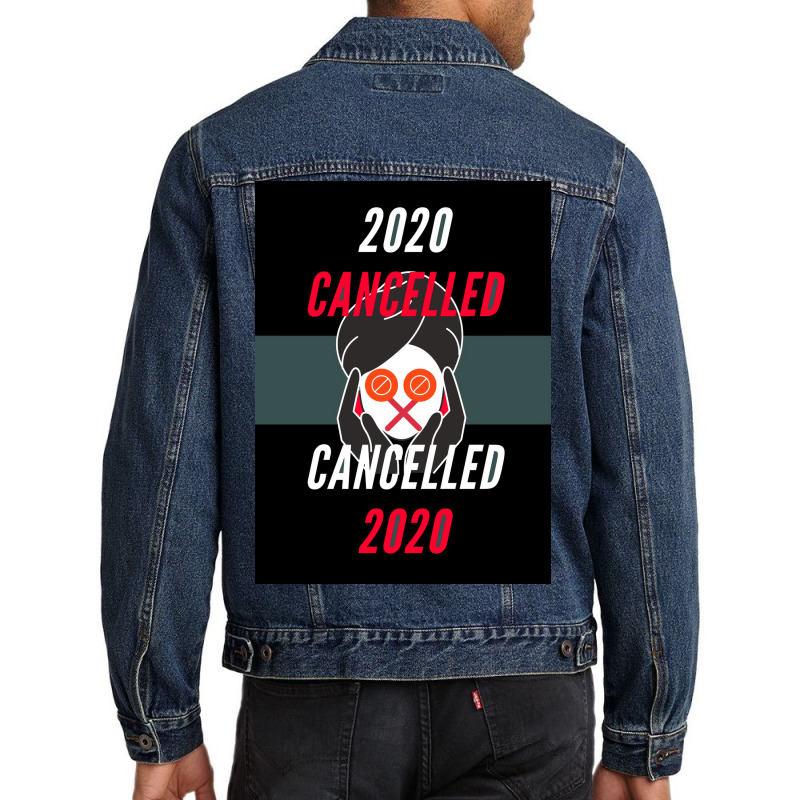 Of 2020 Is Officially Cancelled Alternate Timeline Poster Men Denim Jacket by ntheledmohj | Artistshot