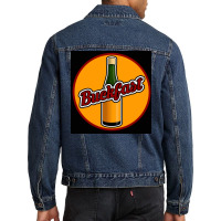 Wine Bckfst  Girl Men Denim Jacket | Artistshot