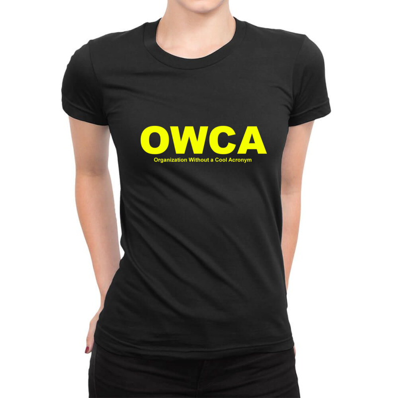 Owca Organization Without A Cool Acronym  Phineas And Ferb 1 Ladies Fitted T-Shirt by StarActon | Artistshot