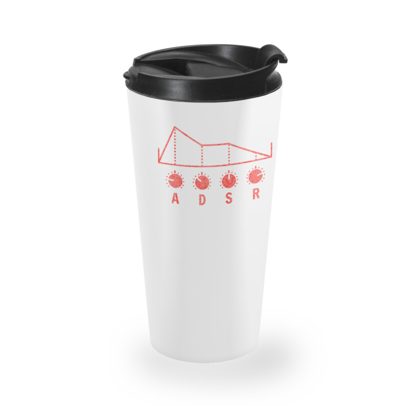 Synthesizer Adsr For Synth Lover 3 Travel Mug | Artistshot