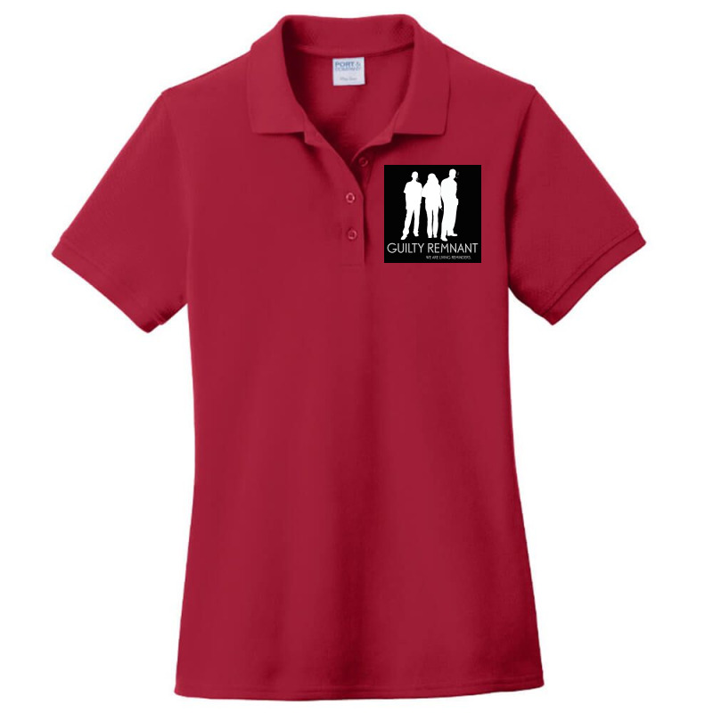 The Leftovers Guilty Remnant Poster Ladies Polo Shirt by weakcranksz | Artistshot