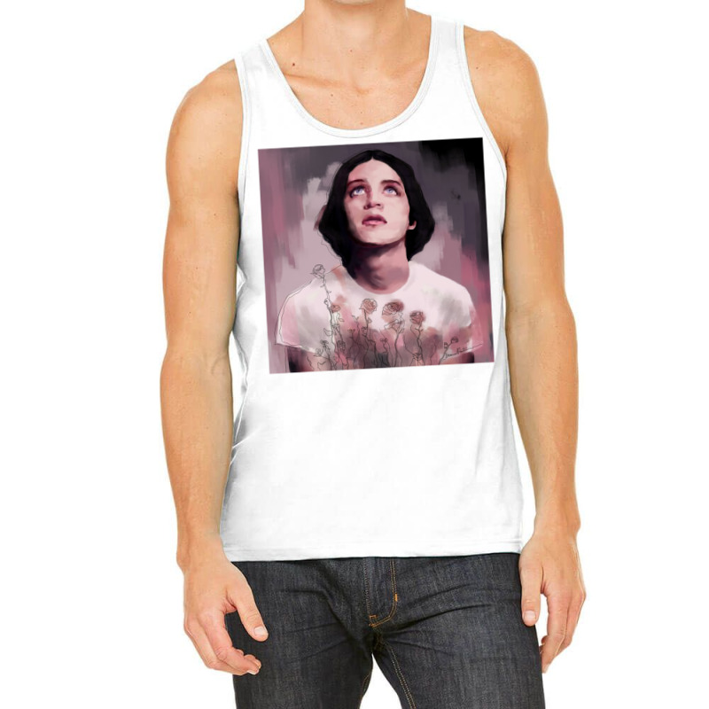 Brian Molko Digital Painting Tank Top by inggaerzoahg | Artistshot