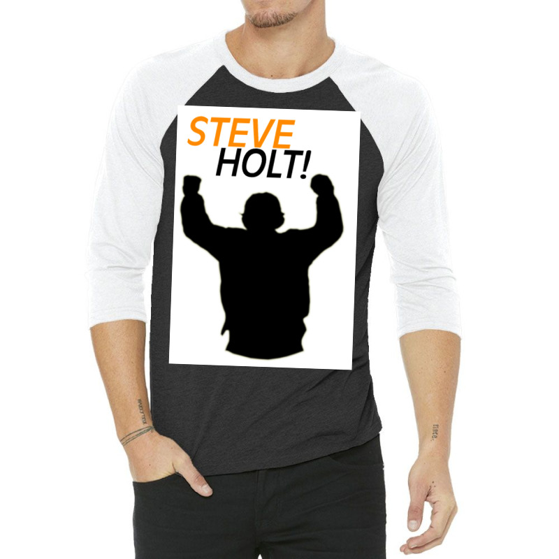 Steve Holt Poster Girl 3/4 Sleeve Shirt by nsikekhizom | Artistshot