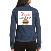 The Lanford Lunchbox Roseanne Poster Boy Ladies Denim Jacket | Artistshot