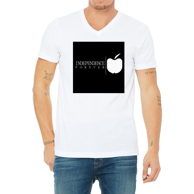 Independence Forever Farhan V-Neck Tee by Artist1 | Artistshot