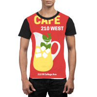 Cafe 210 West Graphic T-shirt | Artistshot