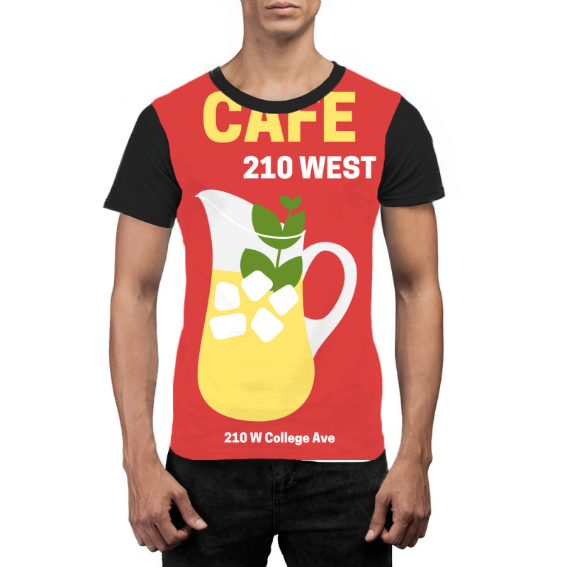 Cafe 210 West Graphic T-shirt by gajanbasqesu | Artistshot